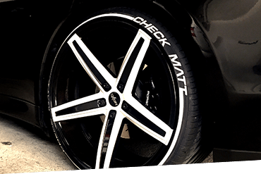 Reifenbeschriftung permanente Reifen Tire Sticker 4x STANCE Reifenaufkleber SET