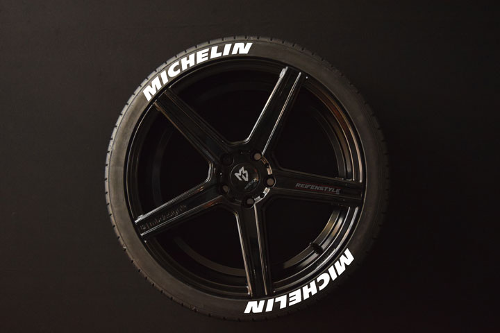 Michelin - Reifenmarken -  - Individuelle Reifenaufkleber und  Reifenbeschriftung